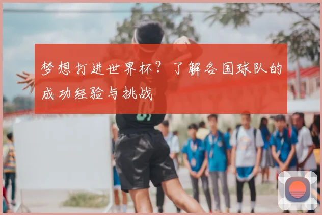 梦想打进世界杯？了解各国球队的成功经验与挑战